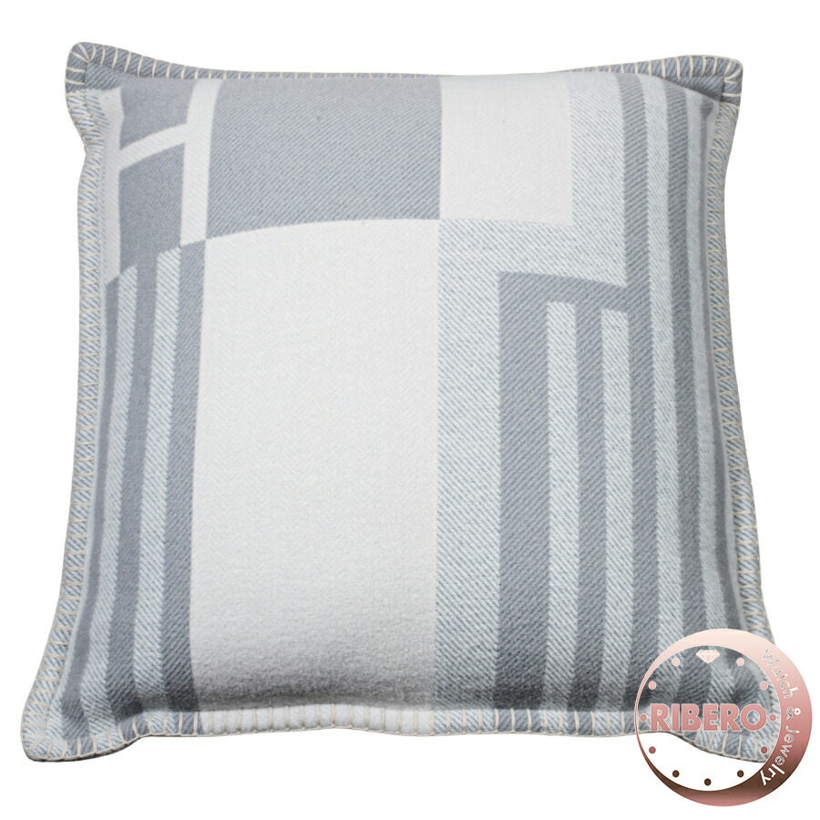 楽天市場】【未使用】HERMES エルメス クッション Hディアゴナル