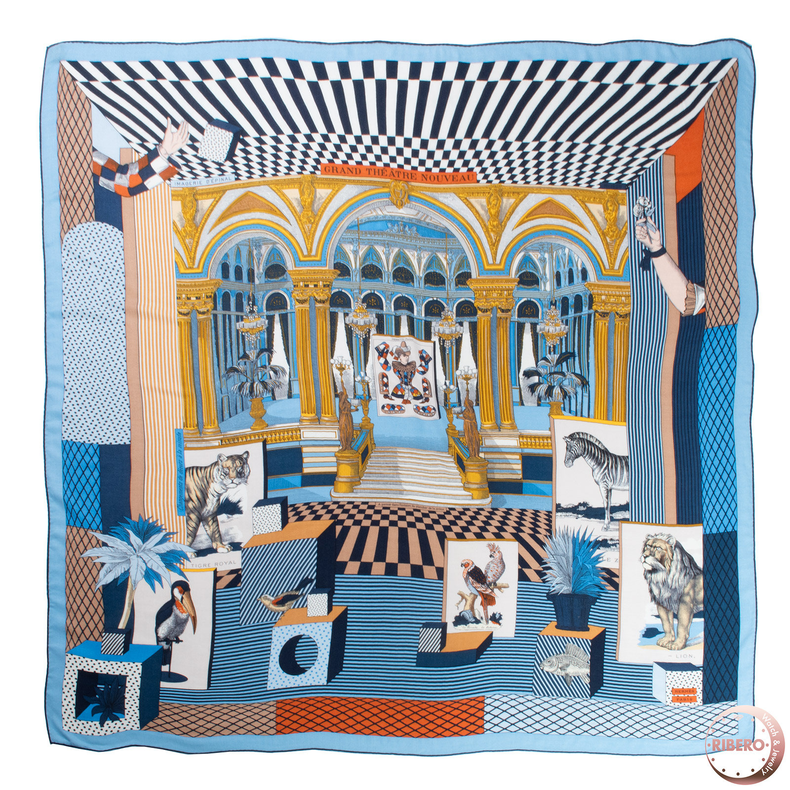 楽天市場】HERMES カレジェアン 140 ”グラン・テアトル