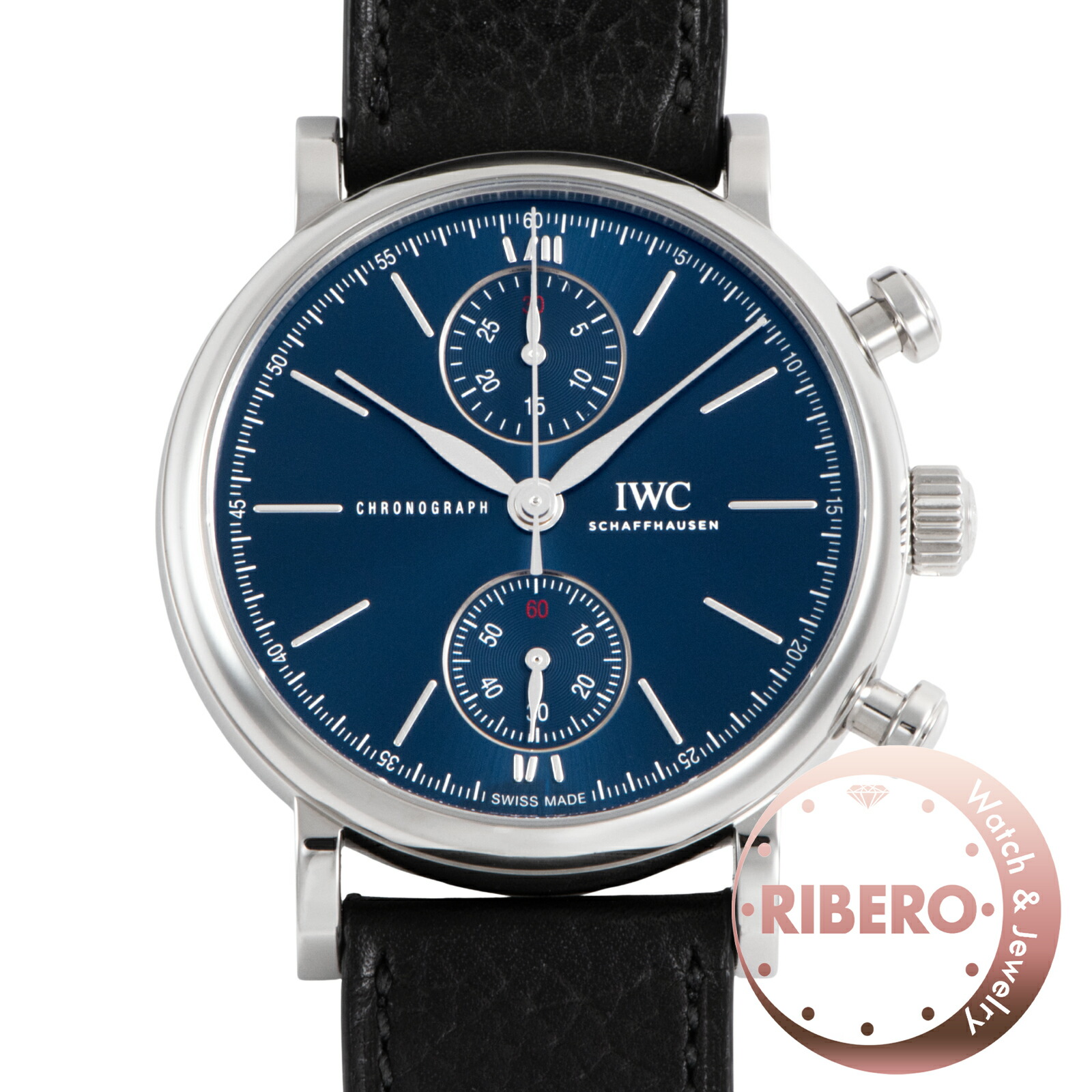 IWC ポートフィノ クロノグラフ39 ローレウス・スポーツ・フォー・グッド IW391408 1000本限定 ステンレススチール【中古】