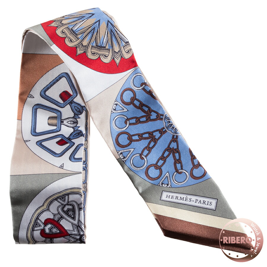 【百貨店SALE】【未当てはめる】HERMES エルメス ツイロバート・エドワード・リー L\u0027EFFET KALEIDOSCOPE カレイド領域 効果 063800S 10 えり巻き 絹地 ベージュ マルチ色合い【中古】