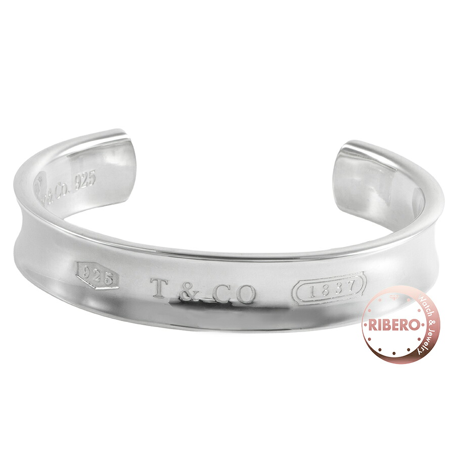 TIFFANY&Co. ティファニー 1837 カフ カフ バングル ブレスレット スターリングシルバー シルバー【中古】 26,280円