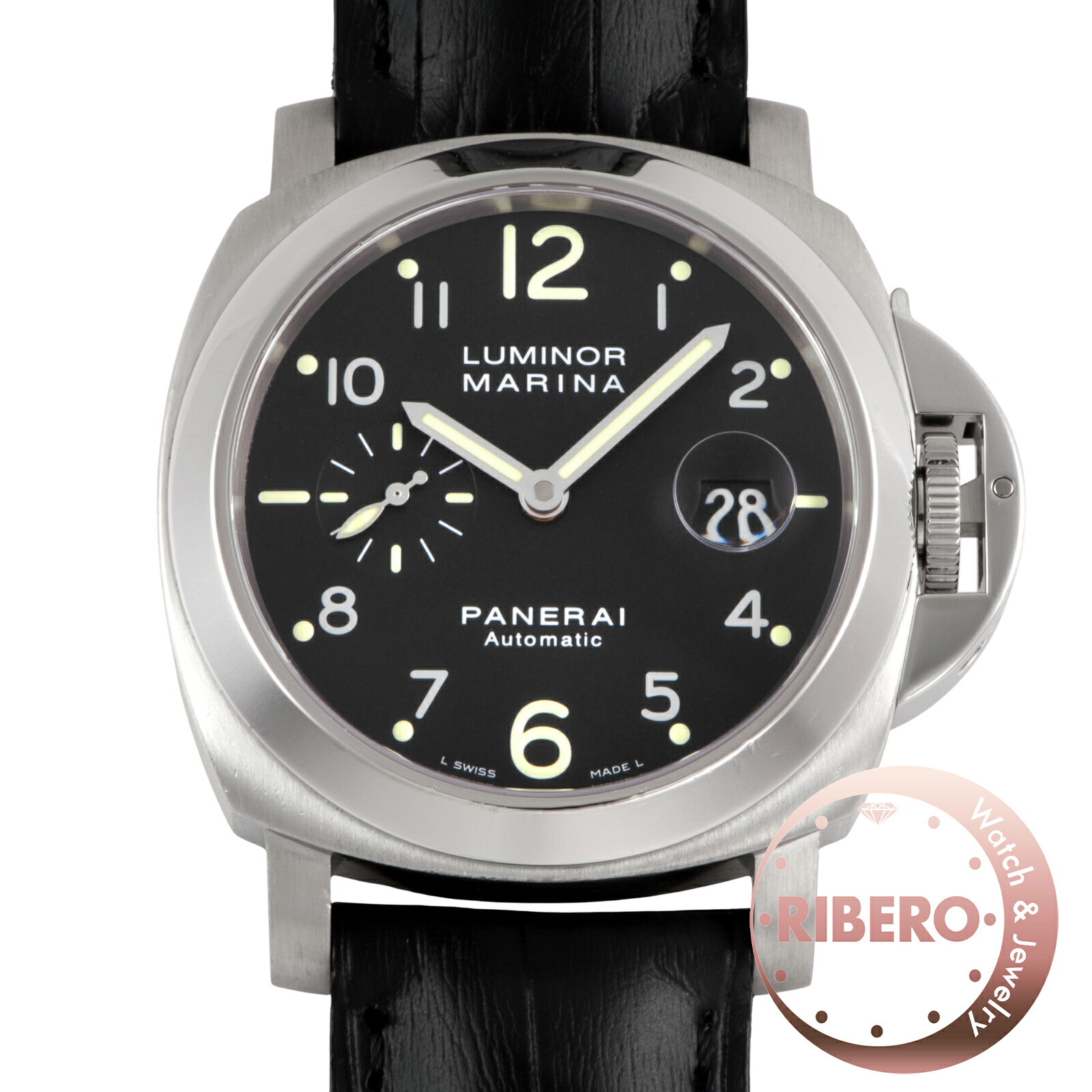 OFFICINE PANERAI オフィチーネパネライ ルミノールマリーナ PAM00164 ステンレススチール【中古】