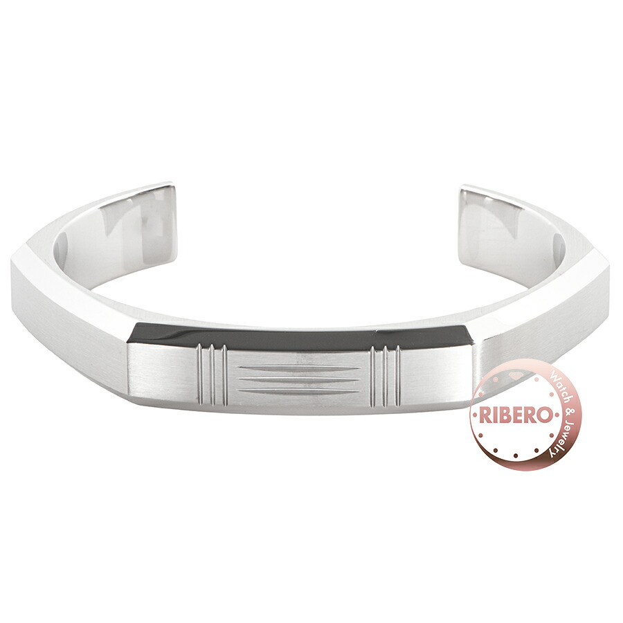 HERMES エルメス ツールボックス GM カフ ブレスレット バングル ステンレススチール シルバー【中古】