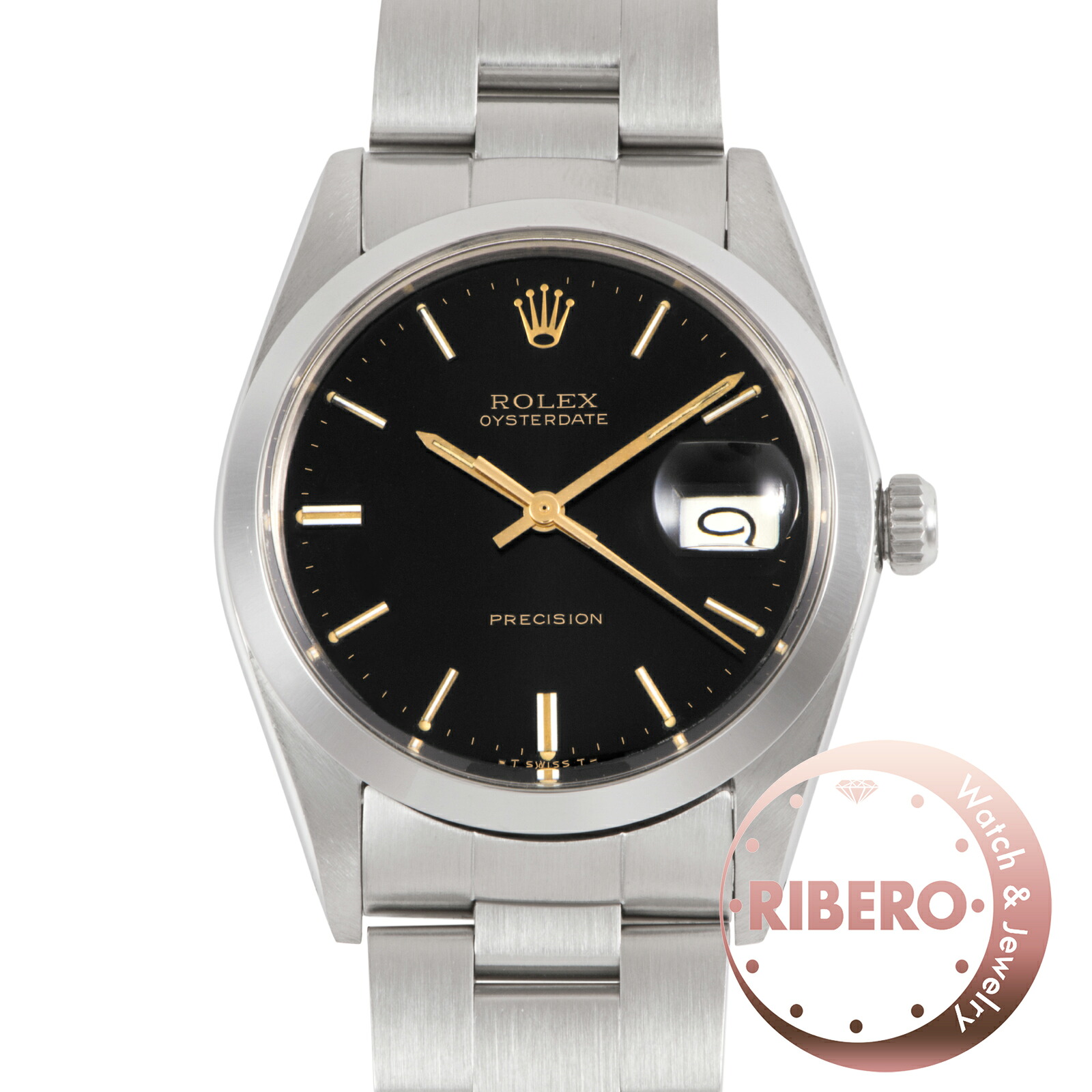 ROLEX ロレックス オイスターデイト Tritium 1983年製 6694 ステンレススチール【中古】