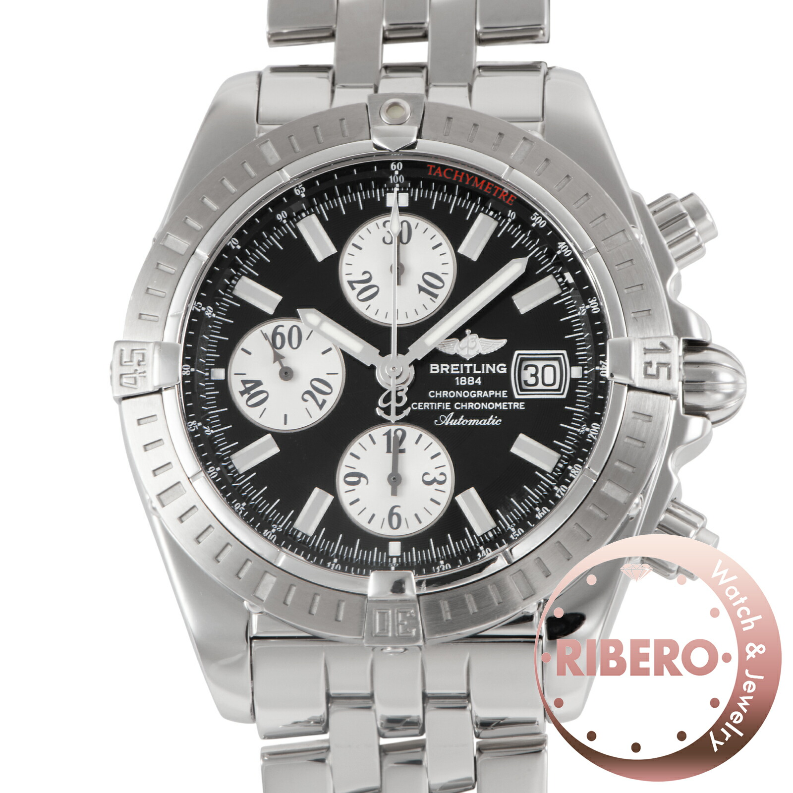 BREITLING ブライトリング クロノマット エボリューション A13356 (A156B19PA) ステンレススチール【中古】