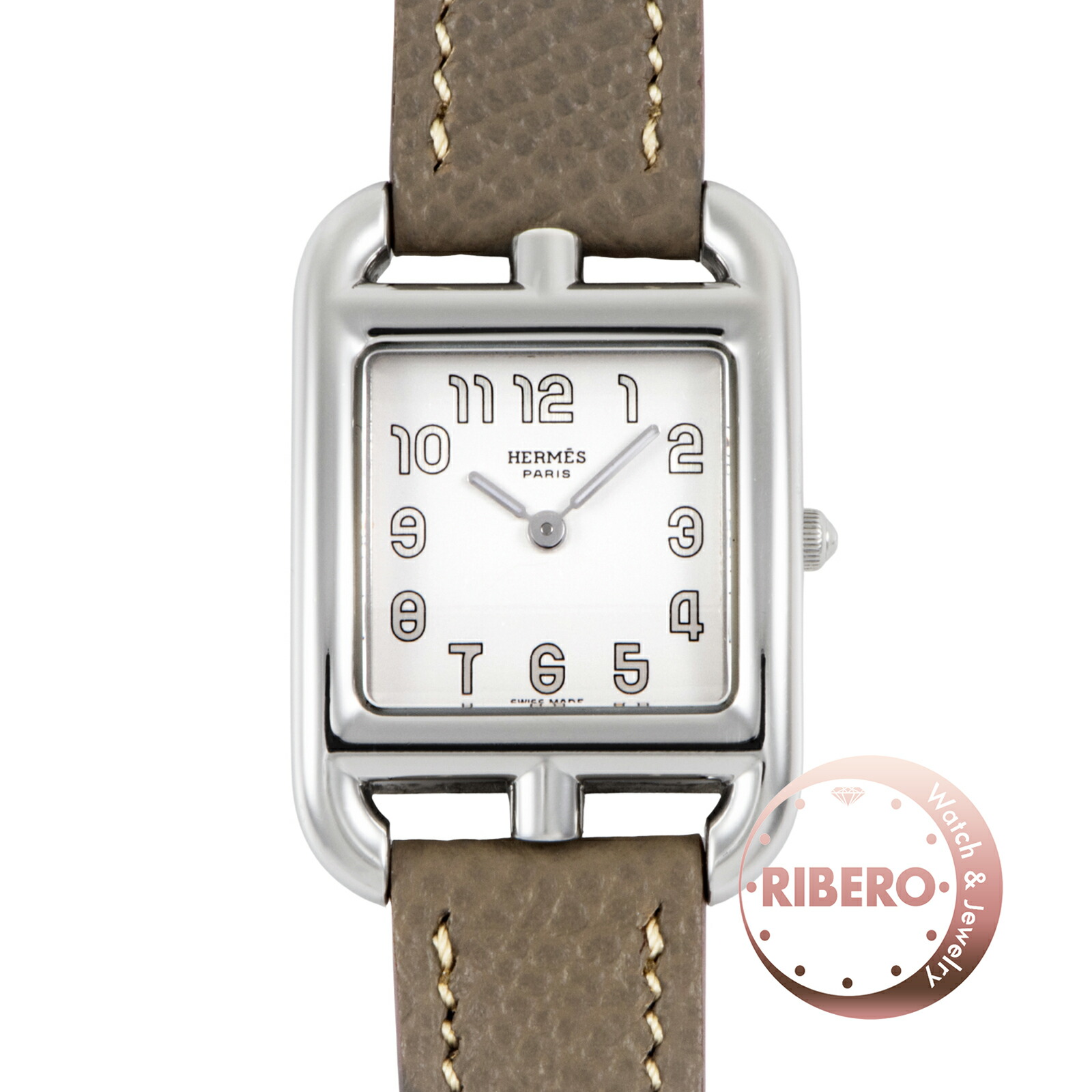 HERMES エルメス ケープコッド CC1.210 ステンレス鋼スチール写真【中古】