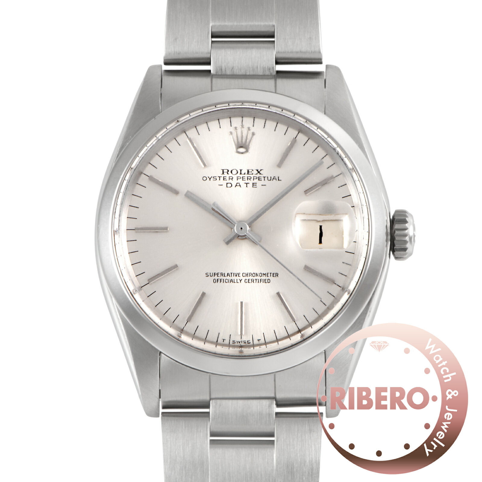 ROLEX ロレックス パーペチュアルデイト 1972年製 1500 ステンレススチール【中古】