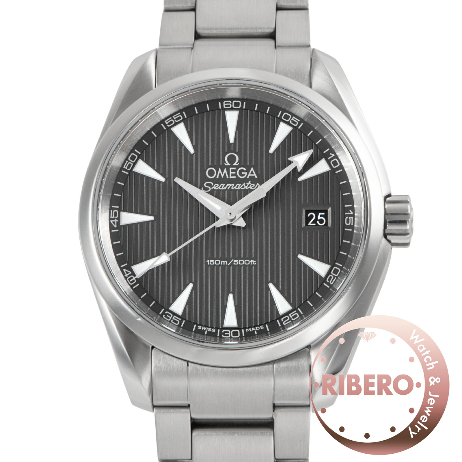 OMEGA ゼロ シーマスター アクアテラ 150ｍ 231.10.39.60.06.001 ステンレス鋼スチール写真【中古】