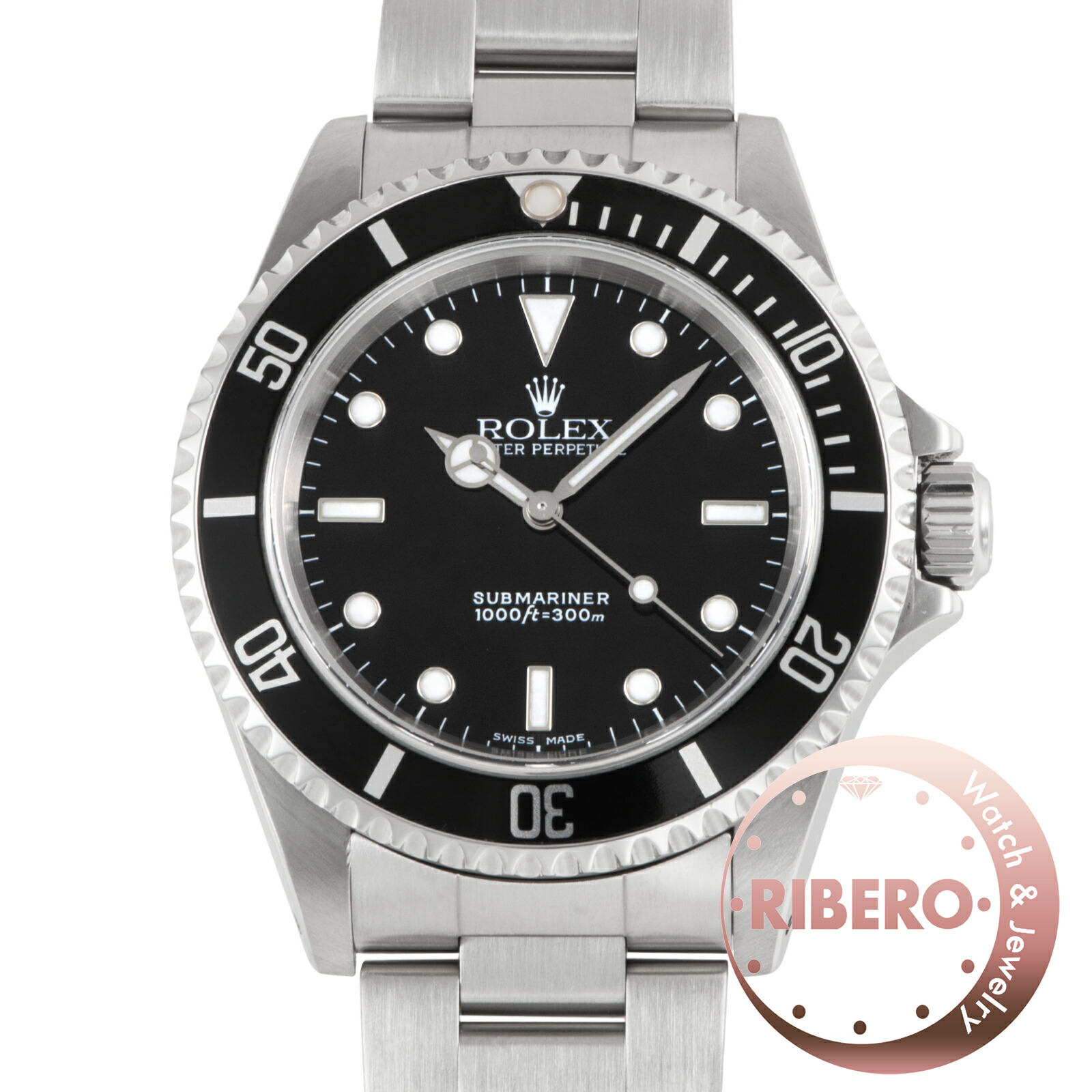 ROLEX ロレックス サブマリーナ ノンデイト 14060M Y番 ステンレススチール【中古】｜RIBERO店