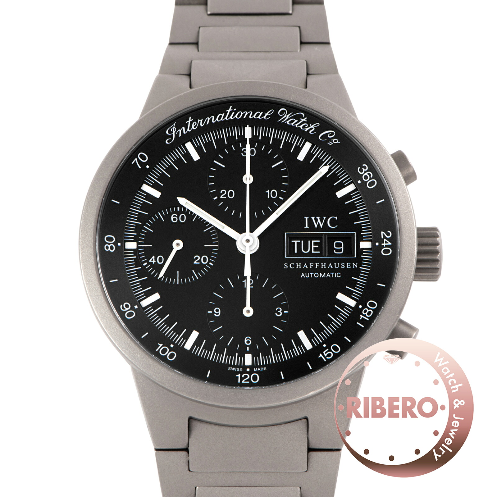 IWC GST クロノグラフ IW370703 チタン【中古】｜RIBERO店