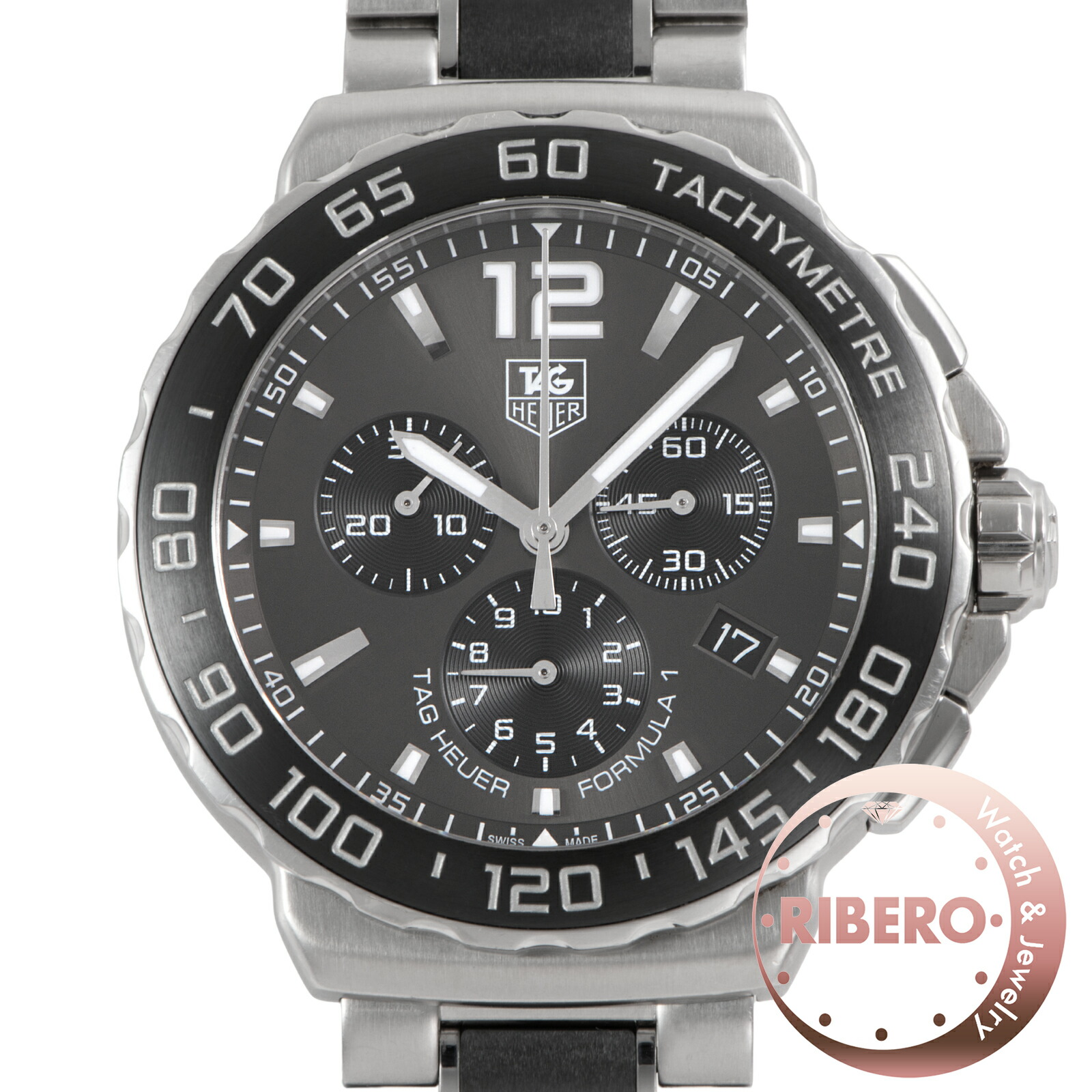 TAG HEUER タグホイヤー フォーミュラ1 クロノグラフ CAU1115.BA0869 SS/CE【中古】|RIBERO店