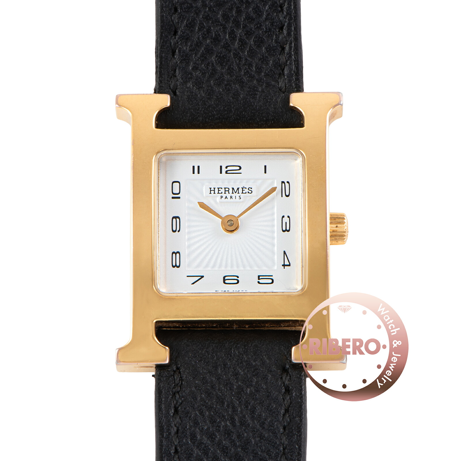 HERMES エルメス Hウォッチ HH1.201 GP【中古】｜RIBERO店