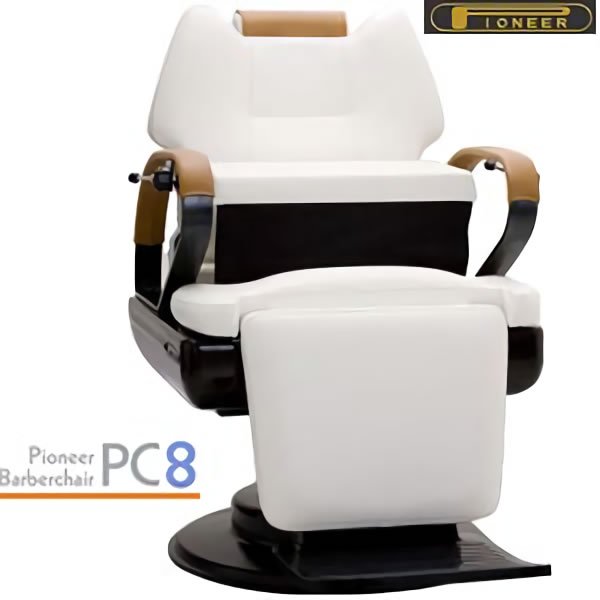 貨物輸送無料 PIONEER 先駆者 PIONEER パソコン-8 理容腰掛け 理容イス バーバー女性議長 理容室 オプション