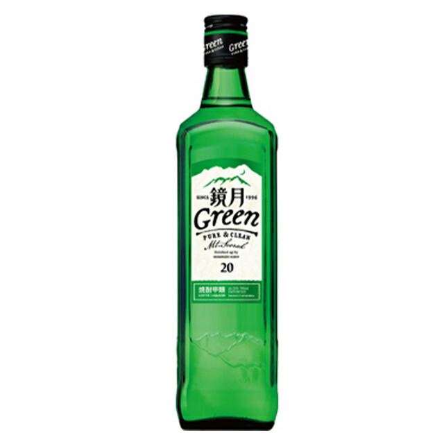 Amazon.co.jp: 焼酎 SU鏡月グリーン 焼酎甲類 天然水仕上