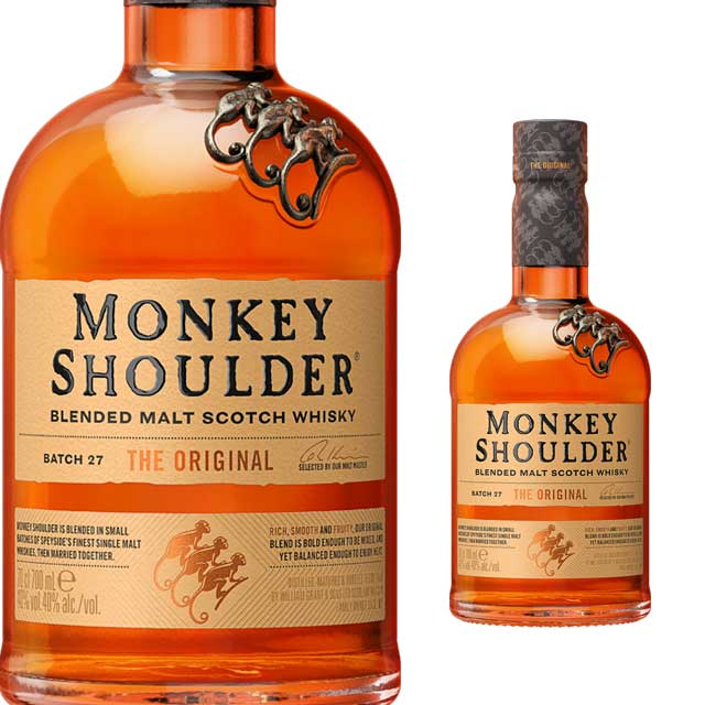 楽天市場】モンキーショルダー ブレンデッドモルト ウイスキー Monkey