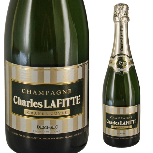 楽天市場】シャルル ラフィット グランドキュヴェ ドゥミセック 750ml