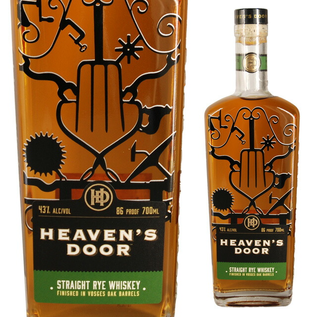 楽天市場】ヘヴンズドア ストレートライウイスキー 1st Ed 46% 750ml