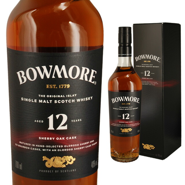 楽天市場】[箱入]ボウモア 15年 ゴールデン＆エレガント 43度 1000ml