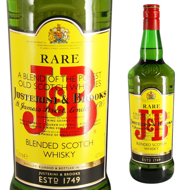楽天市場】【レトロ：特級表示】J&B 12年 43度 750ml 正規品 （専用