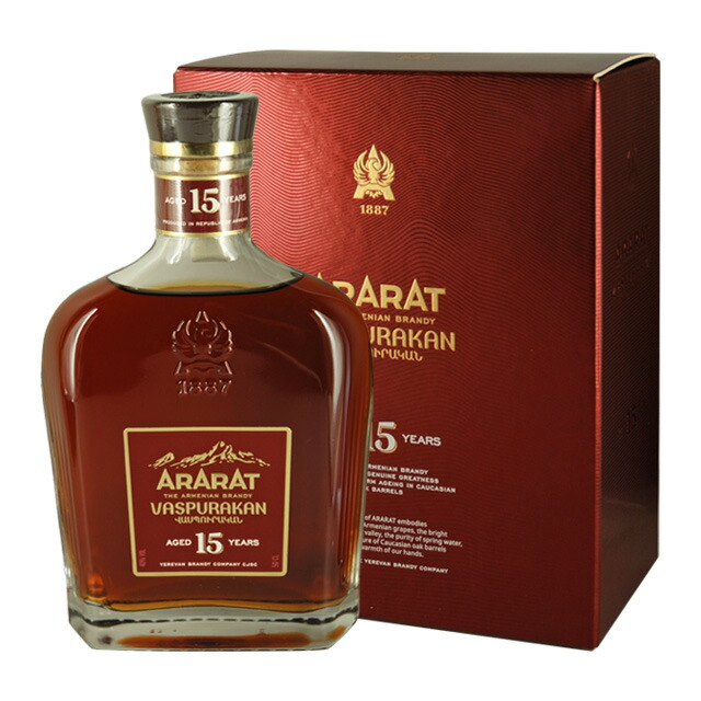 楽天市場】アララット 15年 ヴァスプラカン 500ml 40度 正規品 ARARAT