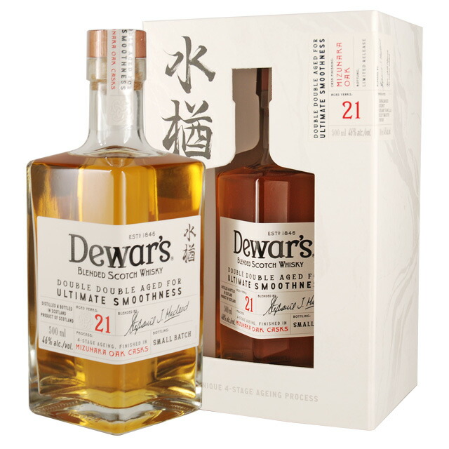 楽天市場】[ボックス入]デュワーズ ダブルダブル 36年 46度 500ml