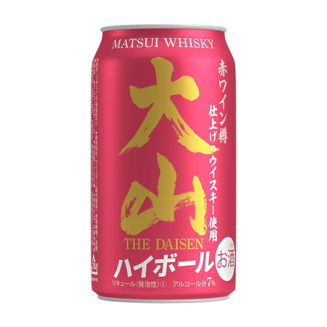 楽天市場】[バラ6缶] マツイハイボール 大山 ミズナラハイボール 8度