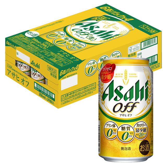 楽天市場】[6缶パック] アサヒ オフ 3.5度 350ml×6本 [7月製造] 発泡酒