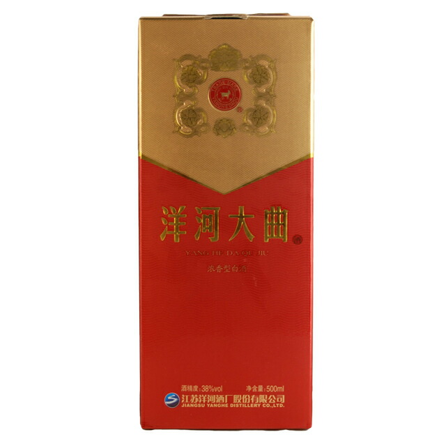 楽天市場】洋河大曲 新天藍38° 500ml アルコール38度 箱付 中国