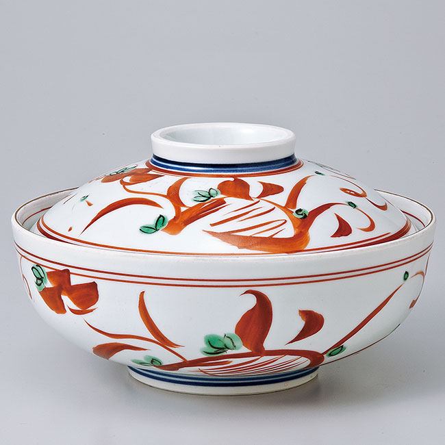 和食器 フタをあけてふわぁーっと 赤絵万暦蓋向 蓋物 スープ 陶器 うつわ ごはん おうち おしゃれ スープポット 汁碗 デザート カップ 和食器 カフェ 食器 陶器 おうち ギフト 茶碗蒸し おしゃれ 日本 Rentmy1 Com