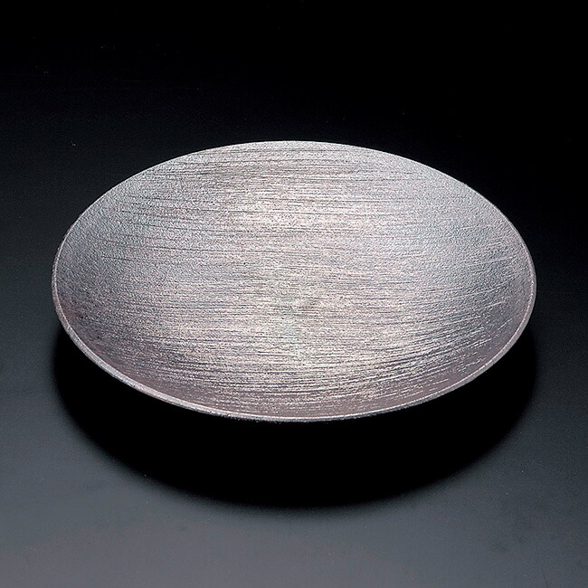 和食器 土物櫛炭化 皿 28.5×4.5cm プレート うつわ おさら おうち 陶器 カフェ おしゃれ 軽井沢 春日井 櫛炭化7.5皿(和風丸皿(大サイズ))|食器通販の陶磁庵