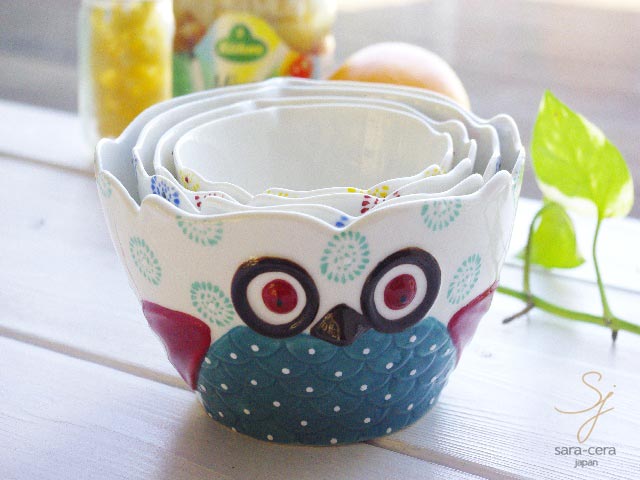 4サイズセット Happy Owl 幸せ ふくろう ボウル (ハナビ) 北欧食器,陶器,洋食器,福袋,鉢,ボール,丼,縁起,夫婦,家族,幸福,ギフト 北欧 食器福袋 食器詰め合わせ,ヘルシー 4サイズセット Happy Owl 幸せ ふくろう ボウル (ハナビ) 北欧食器,陶器,洋食器,福袋,鉢,ボール,丼,縁起,夫婦,家族,幸福,ギフト 北欧 食器福袋 食器詰め合わせ,ヘルシー