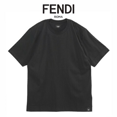 FENDI フェンディ ロゴTシャツ 半袖 ヴィンテージ ブラック FENDI フェンディ 半袖 ロゴ Tシャツ レディース サイズ38
