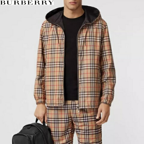BURBERRY(バーバリー)リバーシブル ヴィンテージチェック リサイクルポリエステル ジャケット【ヴィンテージチェック】【リバーシブル】【80270971】【メンズ】【ベージュ】【2021年秋冬新作】【送料無料】|Richwebshop BURBERRY(バーバリー)リバーシブル ヴィンテージチェック リサイクルポリエステル ジャケット【ヴィンテージチェック】【リバーシブル】【80270971】【メンズ】【ベージュ】【2021年秋冬新作】【送料無料】|Richwebshop