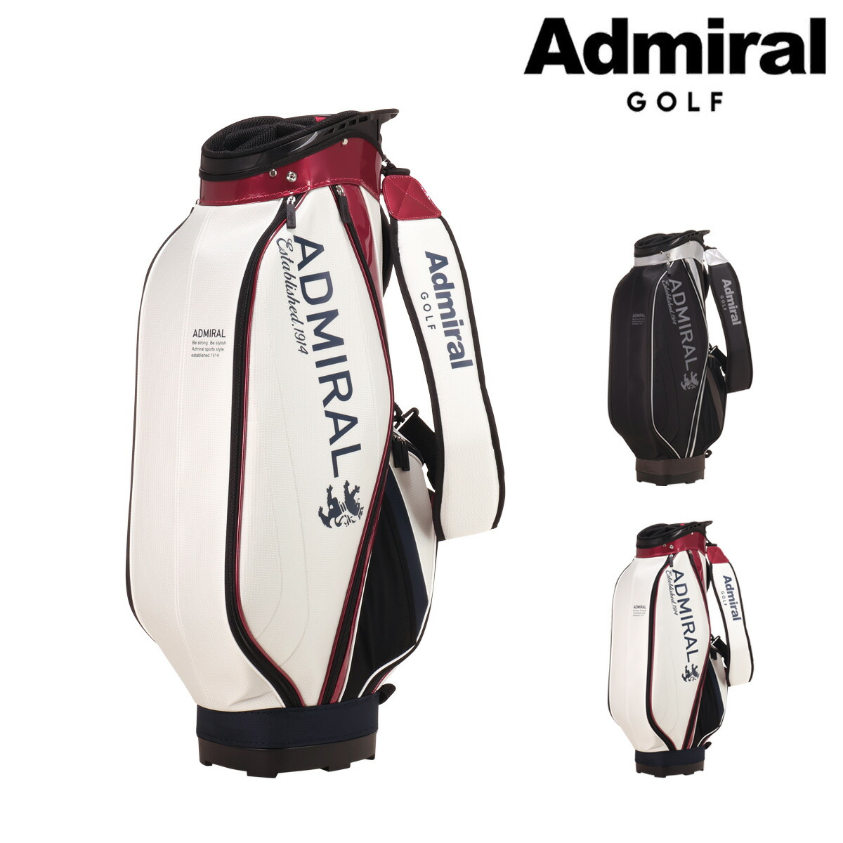 楽天市場】アドミラル ゴルフ メンズ キャディバッグ ADMG4BC5 カート