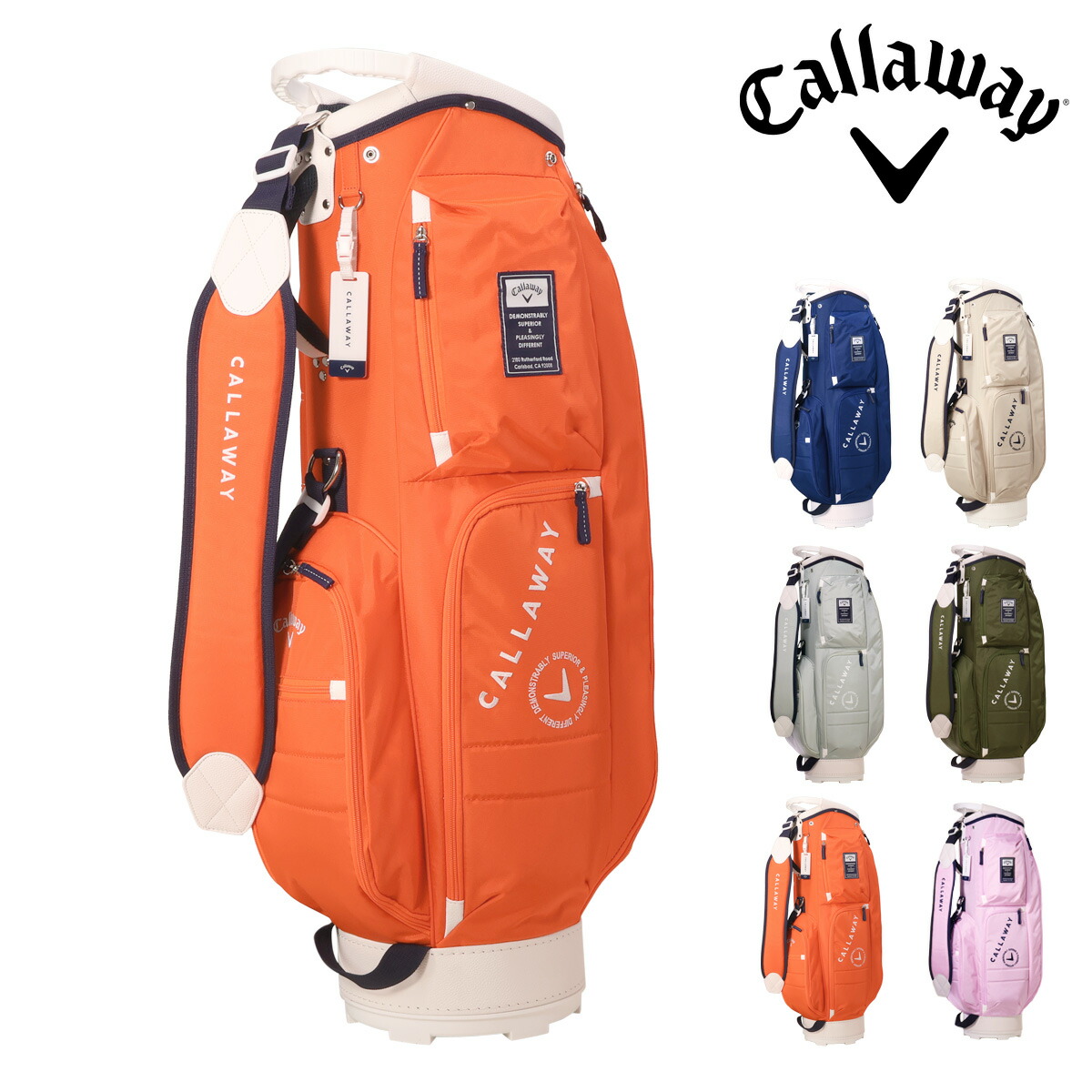 MINI純正 MINI × Callaway キャディ・バッグ BMW MINI純正 MINI × Callaway キャディ・バッグ (ネイビー