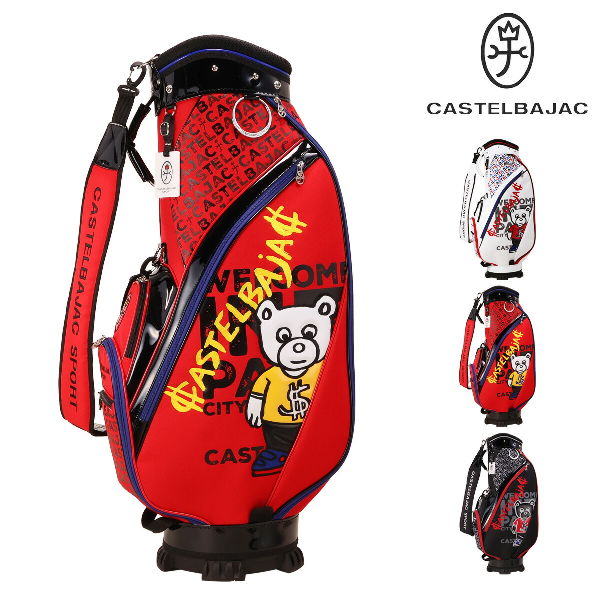 【新品】カステルバジャック CBC035 キャディバッグ 9.0型 レッド 楽天市場】CASTELBAJAC カステルバジャック CBC035 キャディ