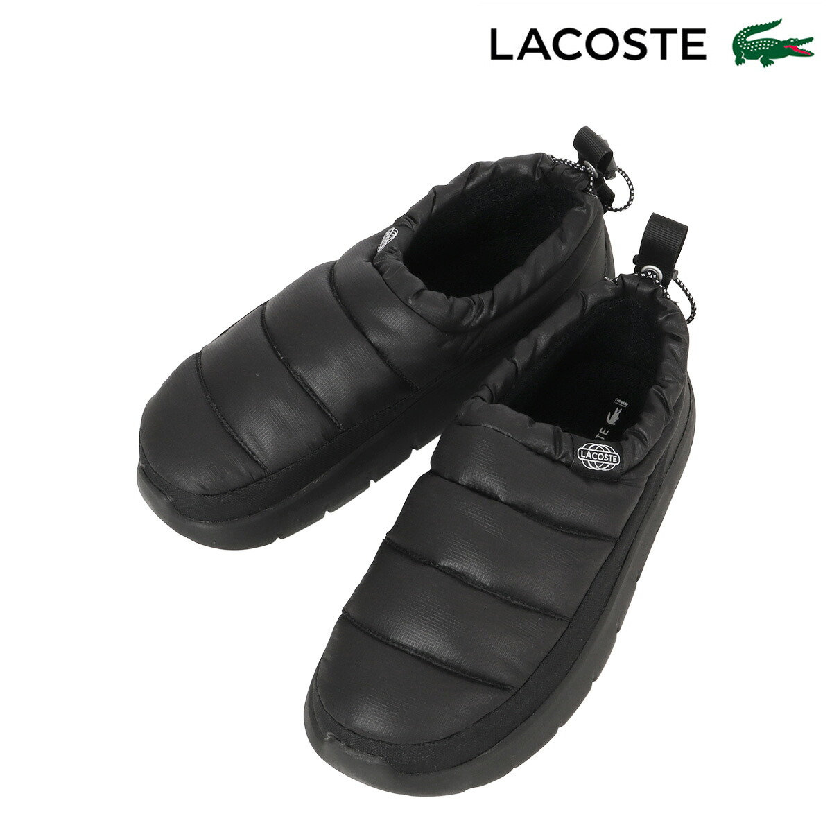【全品10倍★4/10(金)2時迄】ラコステ サンダル メンズ サーブスリッパ SERVE SLIPPER 223 1 CMA 46CMA0040 LACOSTE 靴 シューズ スポーツ カジュアル[即日発送]