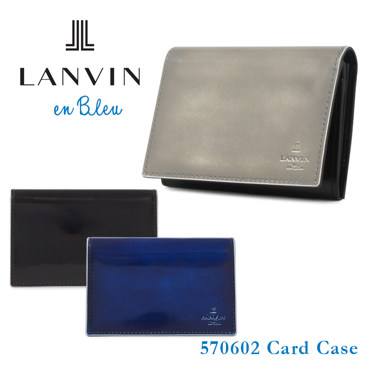 楽天市場 ランバンオンブルー 名刺入れ サムディ Lanvin En Bleu ランバンオンブルー カードケース パスケース メンズ Bef Po10 即日発送 クリスマス ショッパー付 Muccha ムッチャ