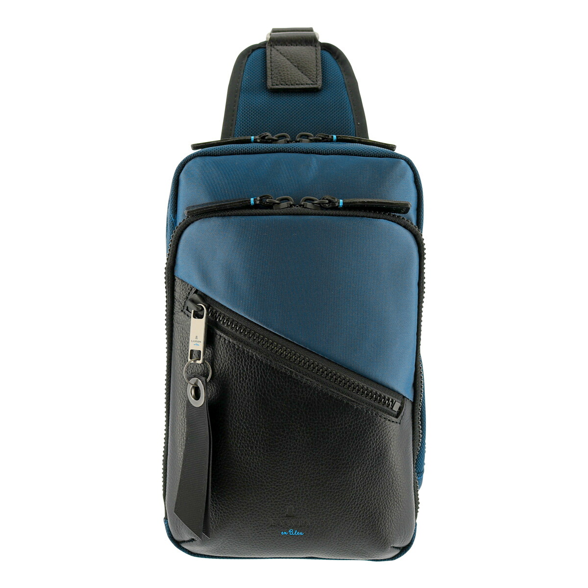 ボディバッグ フェリックス Lanvin 日本製 ランバンオンブルー En 日本製 Bleu En ワンショルダーバッグ 牛革 Lanvin メンズ 本革 レザー Bef Po10 Muccha ムッチャ 送料無料