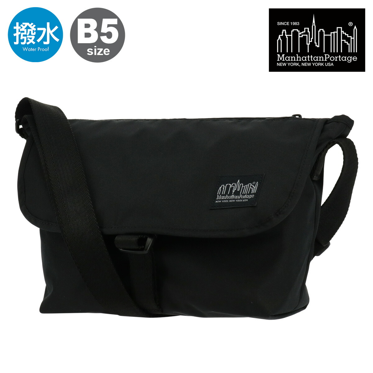MP1441-305PBLマンハッタンポーテージブラックレーベル 楽天市場】マンハッタンポーテージ ブラックレーベル ショルダー