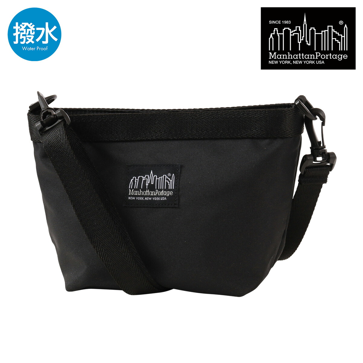 【全品10倍★4/10(金)2時迄】Manhatttan Portage マンハッタンポーテージ ショルダーバッグ BLACK LABEL ブラックレーベル MP2400-305PBL 撥水[即日発送]