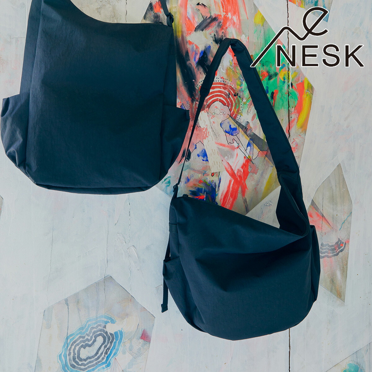 【全品10倍★4/10(金)2時迄】ネスク ショルダーバッグ ウォッシュ メンズ NS-013 NESK メッセンジャーバッグ 軽量 斜め掛け 旅行 トラベル アウトドア ライフスタイル[即日発送]