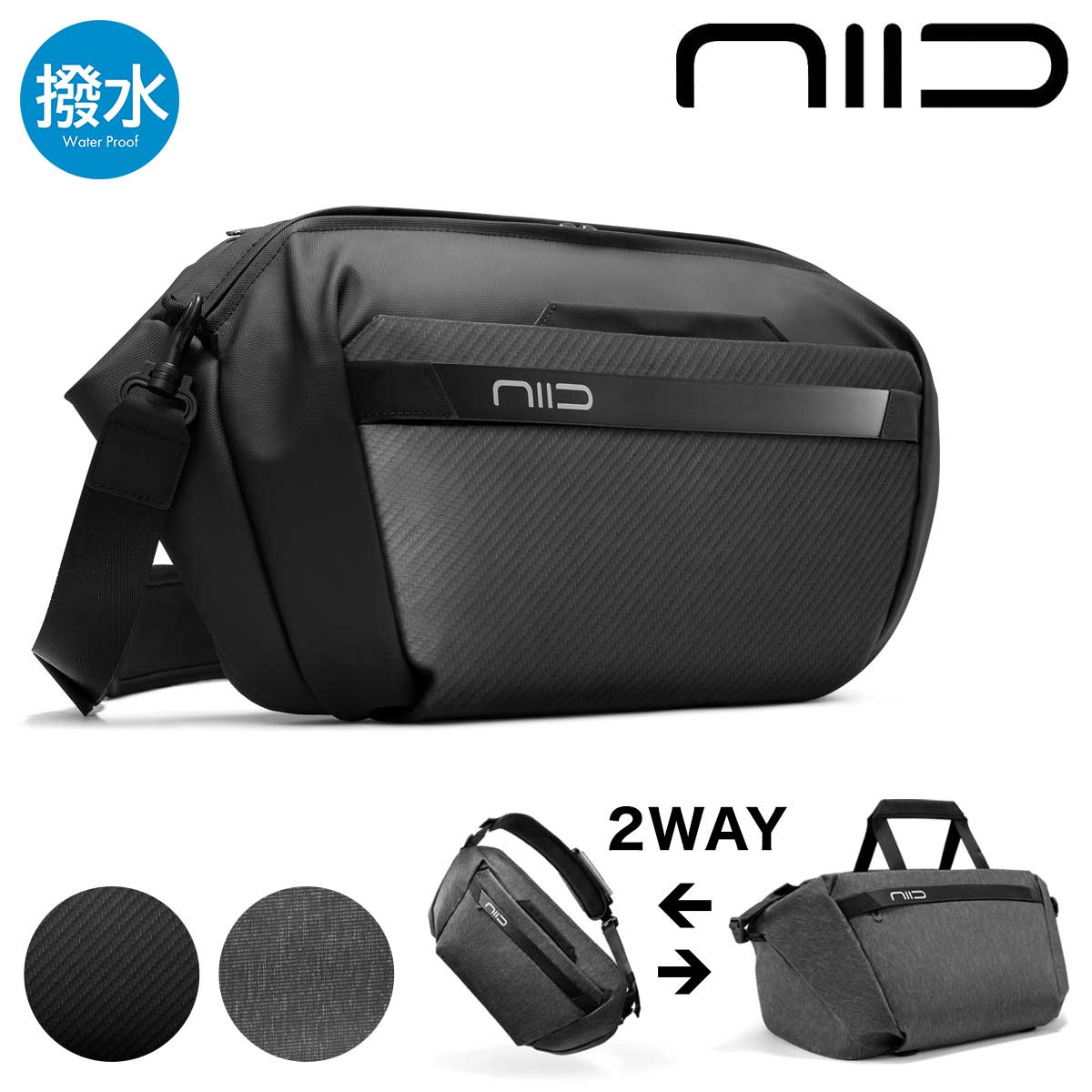 NIID CACHE Lite ブラック 楽天市場】ニード ボディバッグ メンズ レディース キャッシュ