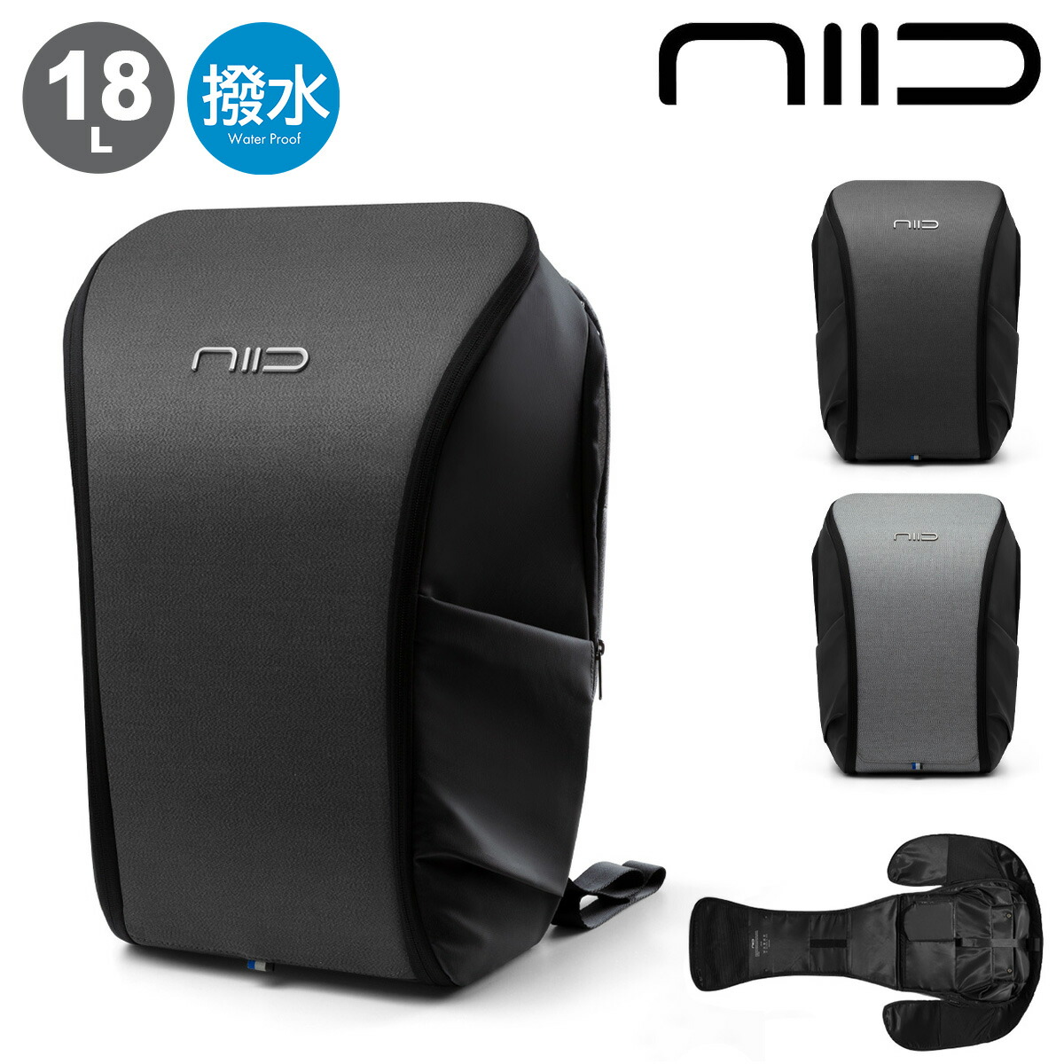 【全品10倍★7/24(金)0時～】ニード リュック メンズ レディース デコード DECODE NIID｜撥水 18L 15.9インチ リュックサック バックパック ビジネスバッグ ビジネスリュック スマート カジュアル スポーツ 自転車 通勤 通学 1年保証｜SAC&rsquo;SBAR LIFESTYLE GOLF＆SPORTS
