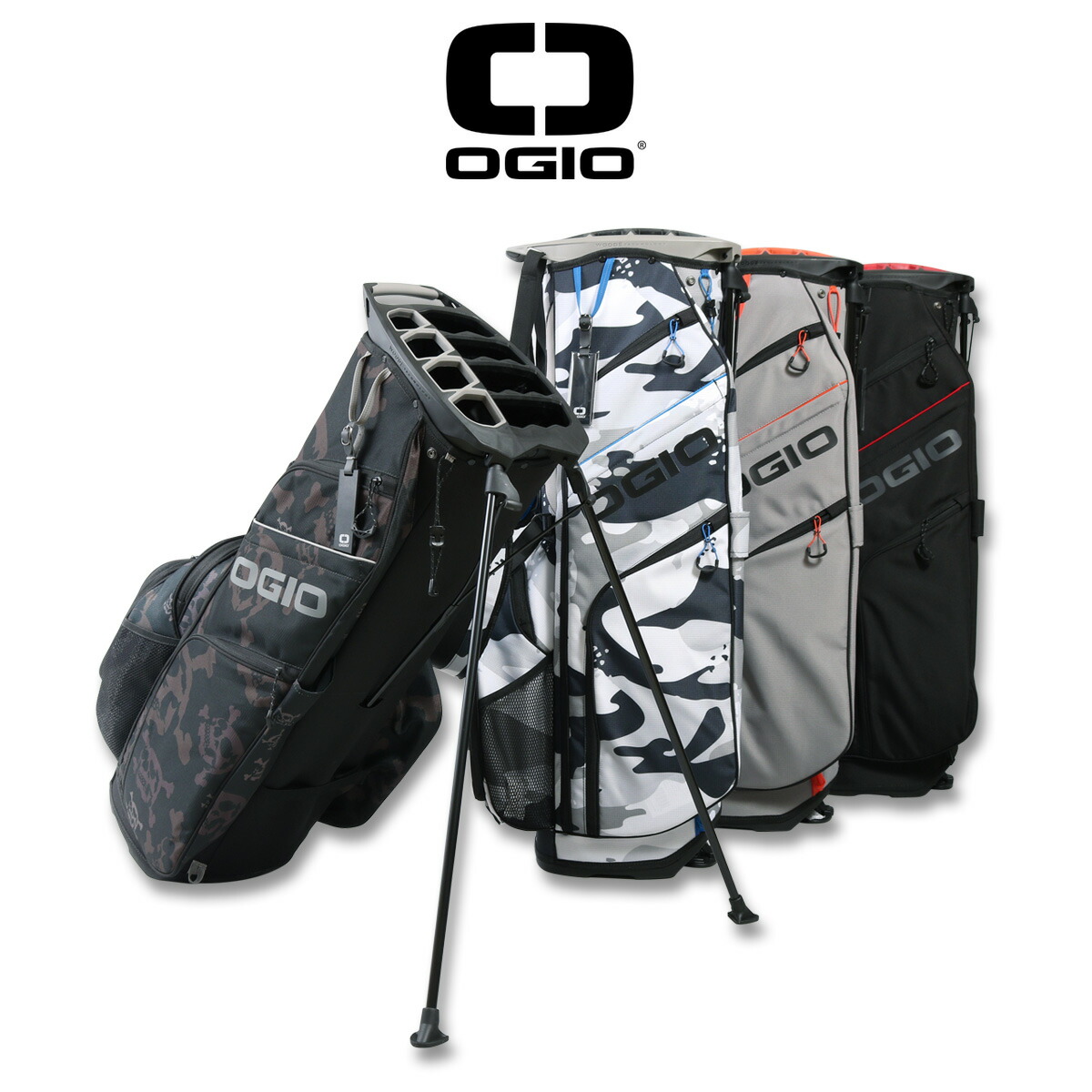 【楽天市場】オジオ ゴルフ キャディバッグ スタンド型 8分割 10型 47インチ 2.5kg メンズ レディース OGIO BG OG