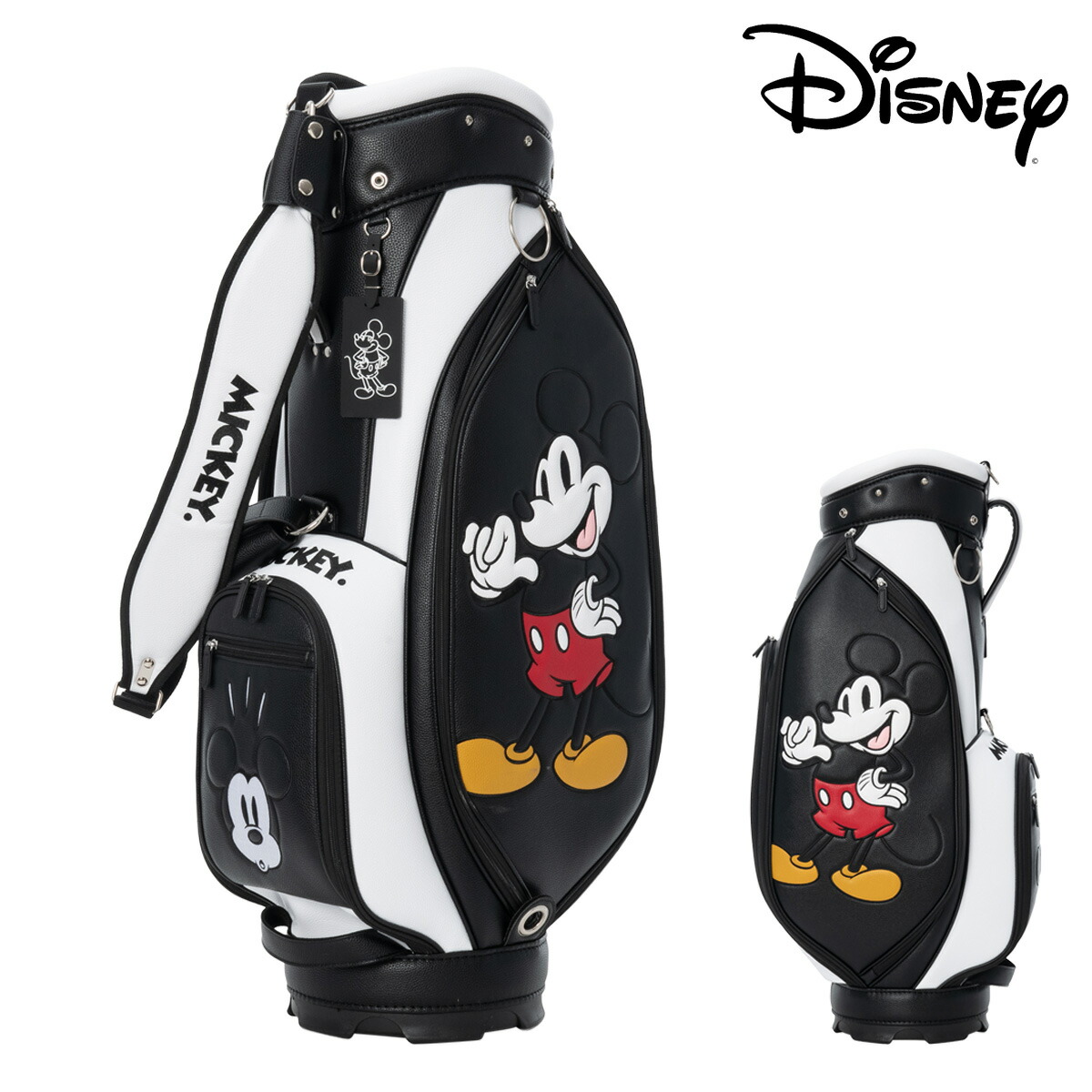 ディズニー ゴルフ ミッキーマウス キャディバッグ 9.0型 46インチ ゴルフバッグ XYMG6SC1 DISNEY GOLF キャラクター ミッキー かわいい[即日発送]｜SAC&rsquo;SBAR LIFESTYLE GOLF＆SPORTS