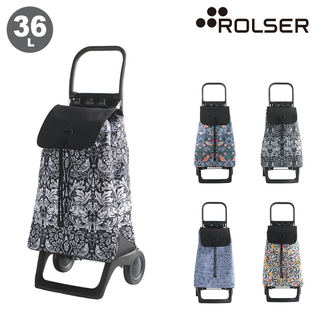 Rolser ショッピングカート ロルサー RS-104C TW GR ショッピングカート BABY JOY COLOR ロルサー