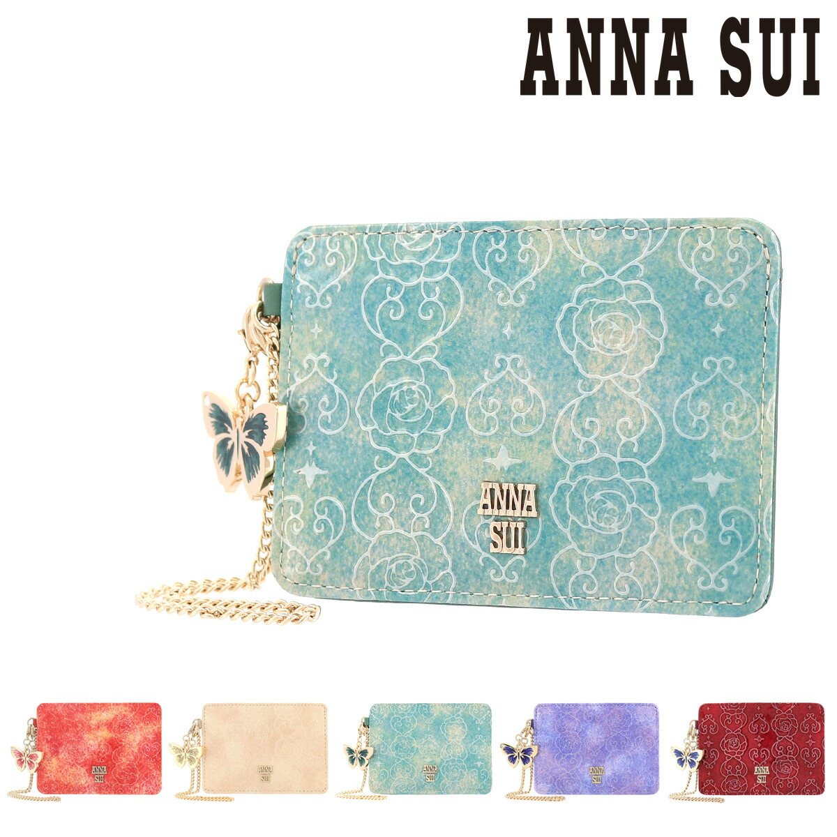 【新品タグ付き】アナスイ スイハート名刺入れ 31 楽天市場】アナスイ 名刺入れ レディース ANNA SUI 名刺入れ