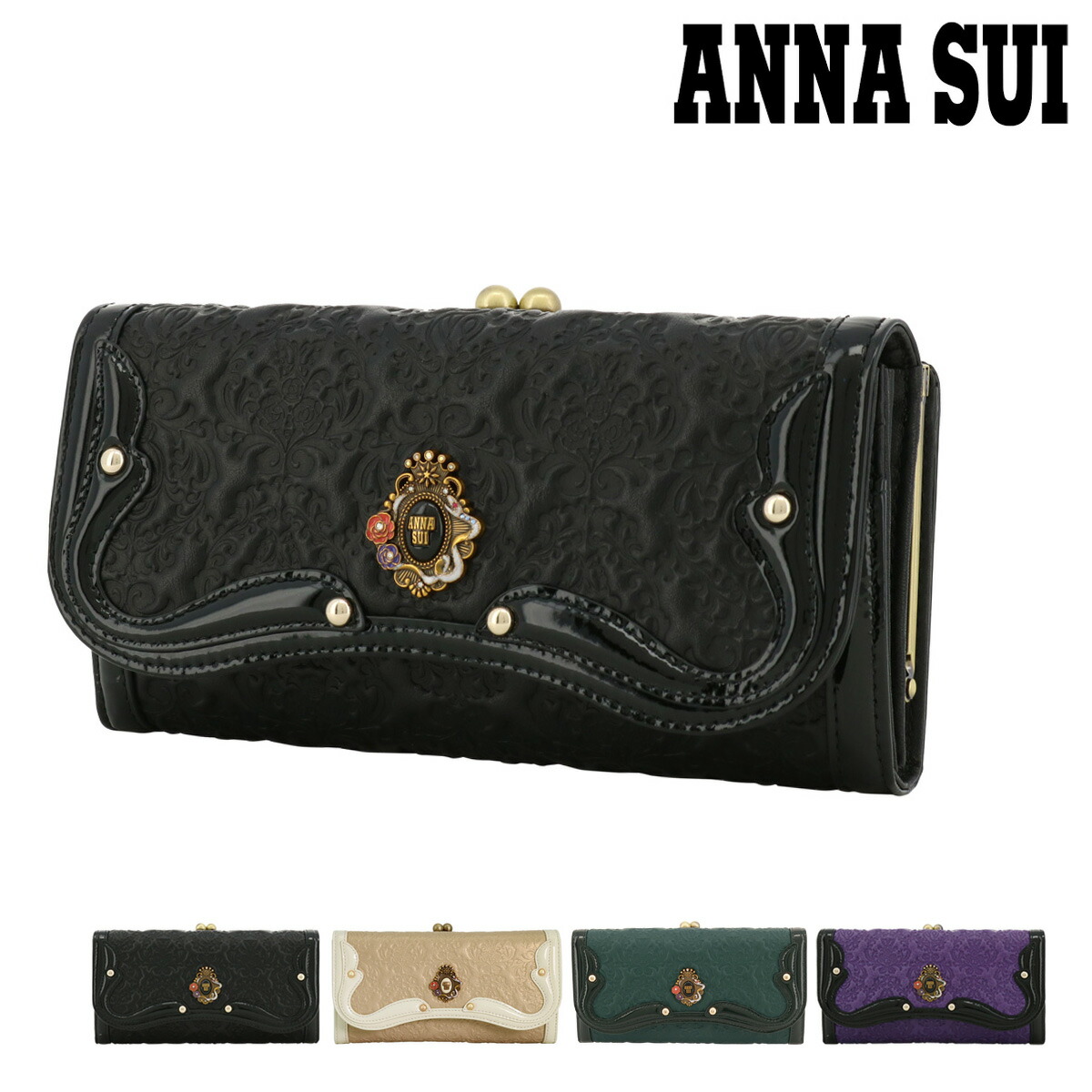 小物 ANNA SUI 楽天市場】アナスイ 財布[ANNA SUI] ニケ 口金長財布[316520