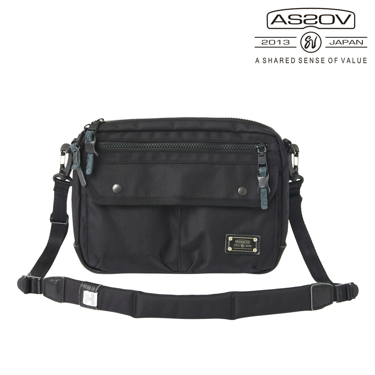 アッソブ ショルダーバッグ メンズ レディース 061315 AS2OV EXCLUSIVE BALLISTIC NYLON 斜めがけ[即日発送]